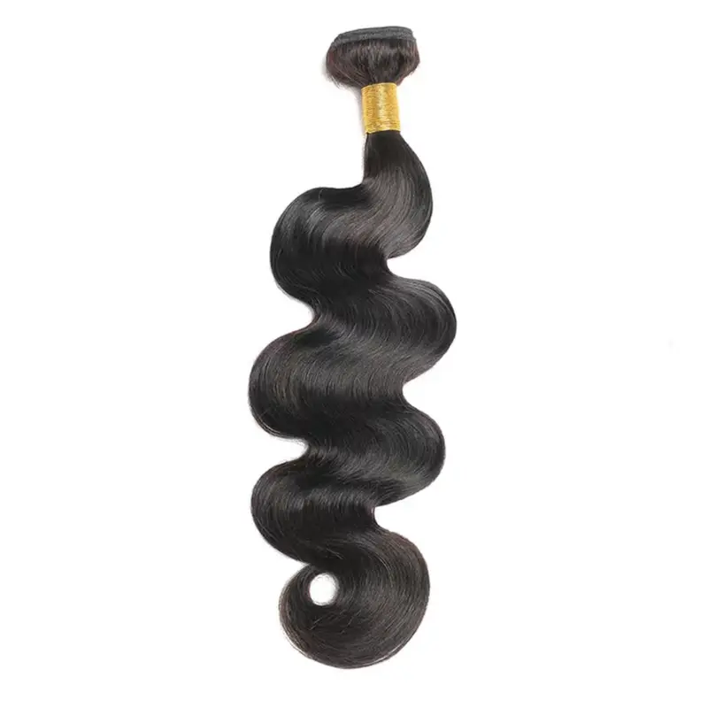 1pc Black Bodywave Bundles